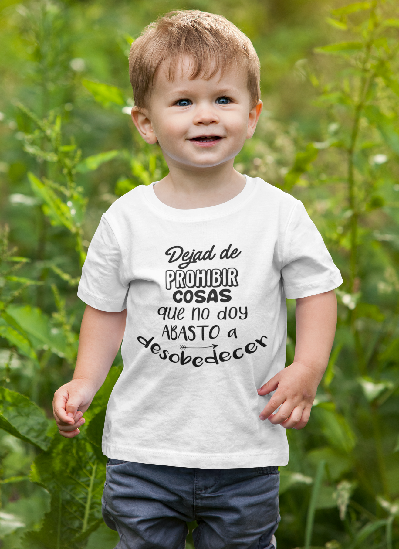 Camiseta niños Dejad de prohibir - Imagen 2