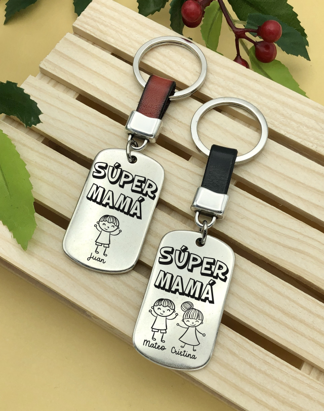 Llavero Super Mamá - Imagen 2