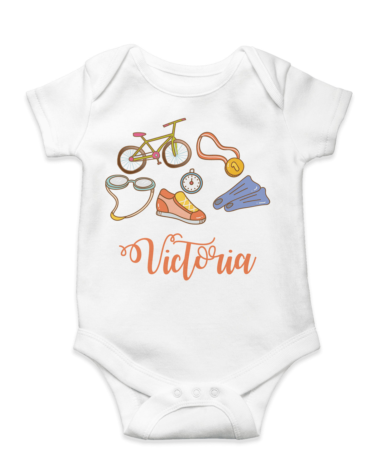 body triatlon personalizado para papis deportistas