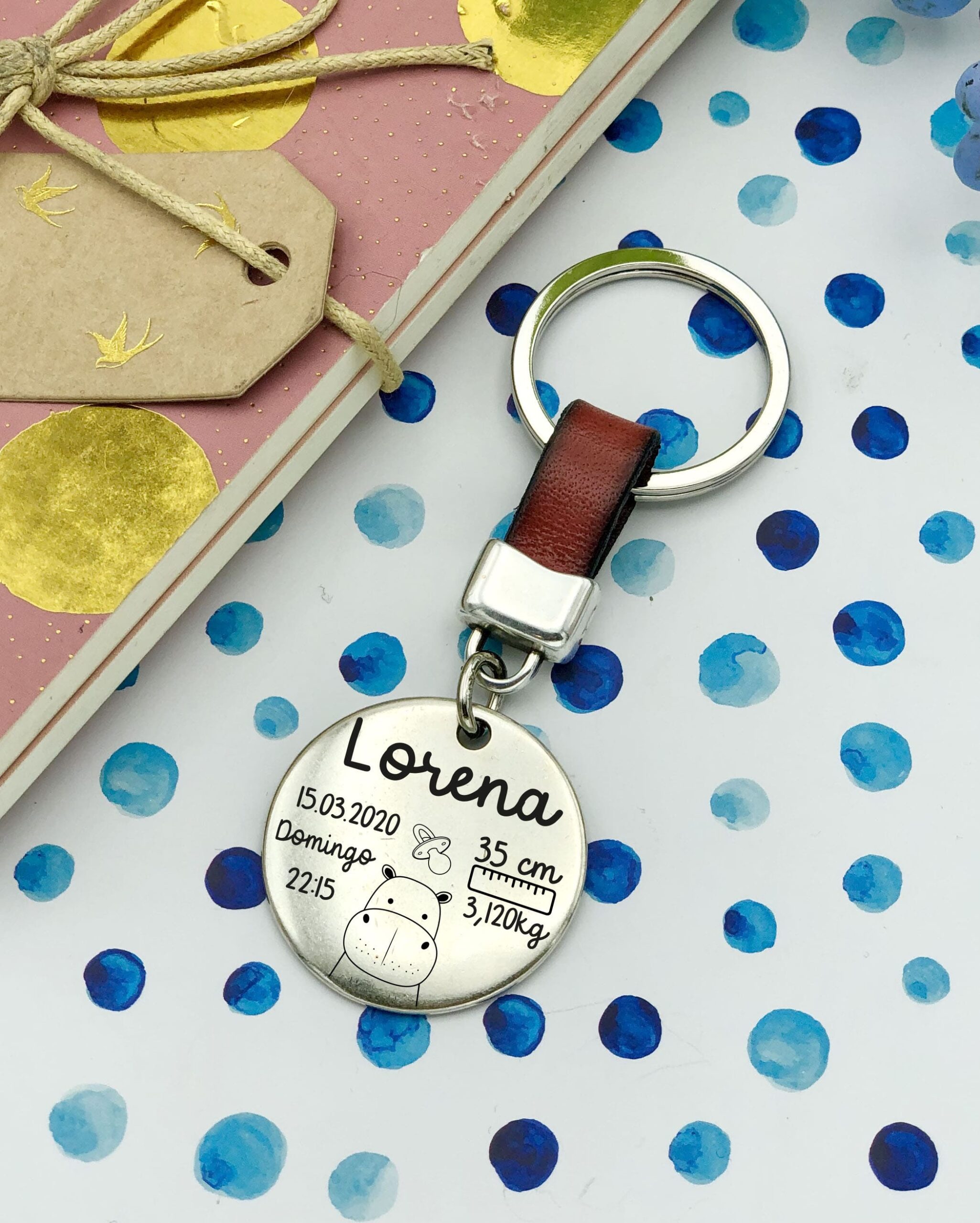 Llavero Natalicio Personalizado - Imagen 4