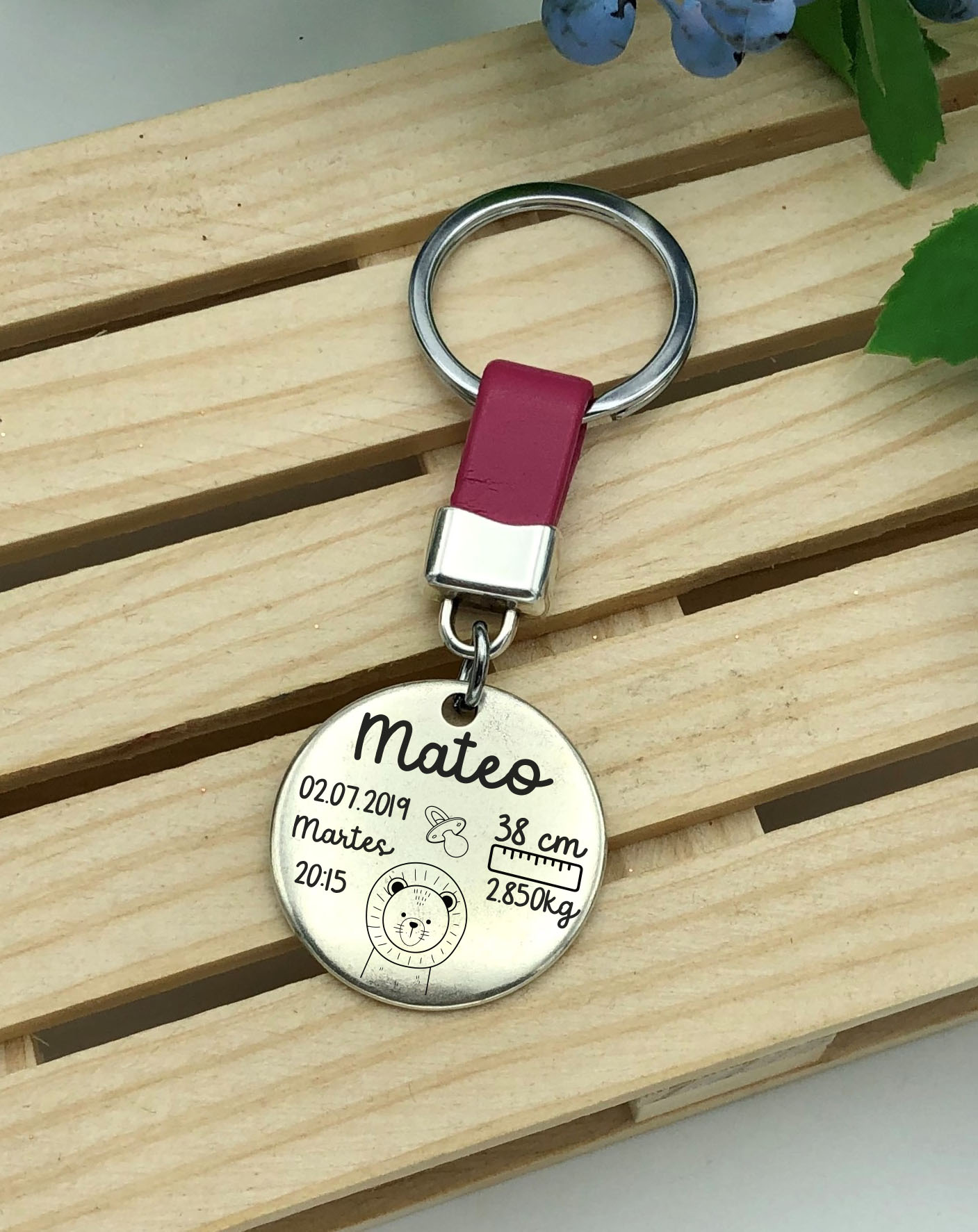 Llavero Natalicio Personalizado - Imagen 5