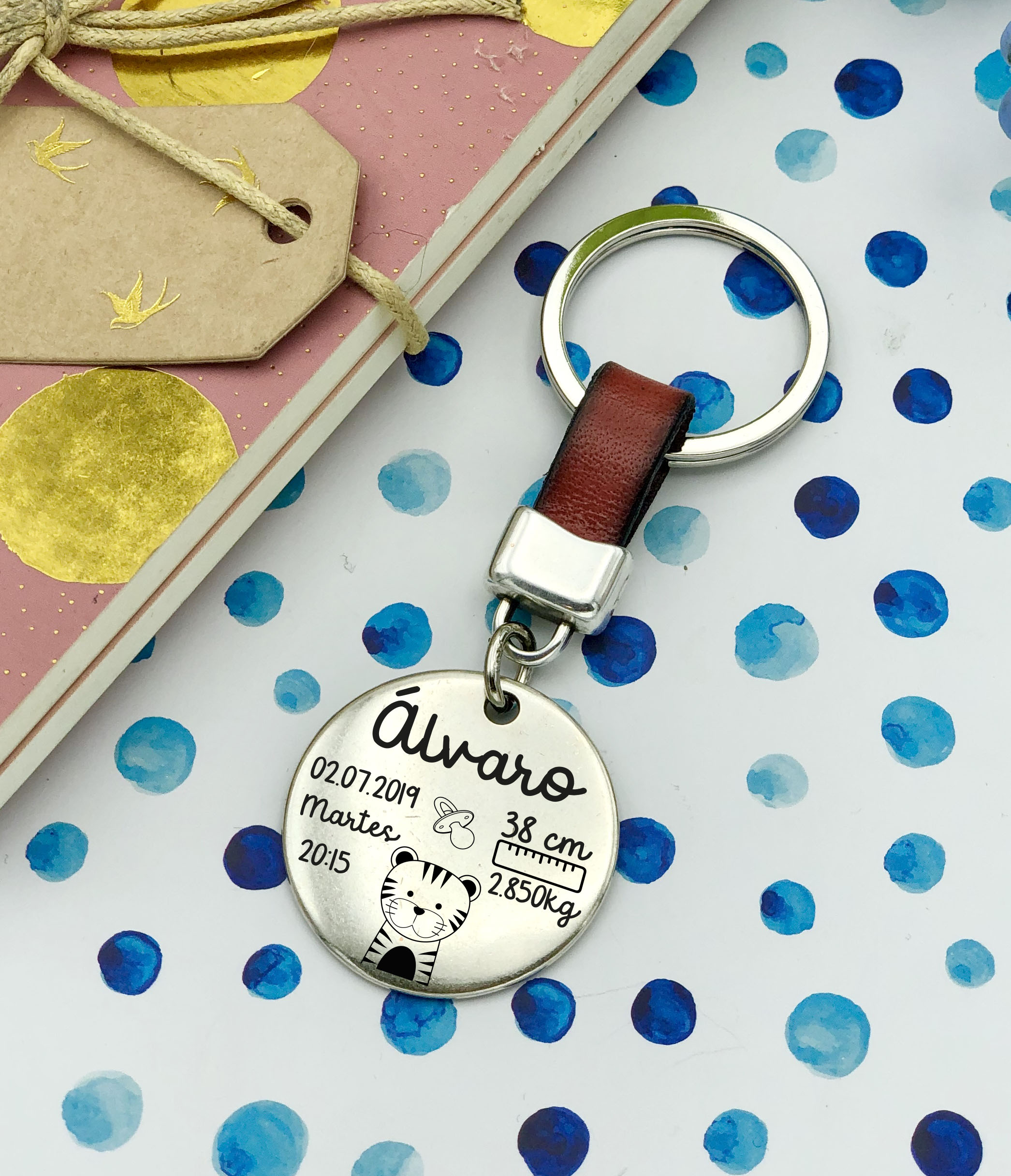 Llavero Natalicio Personalizado - Imagen 6