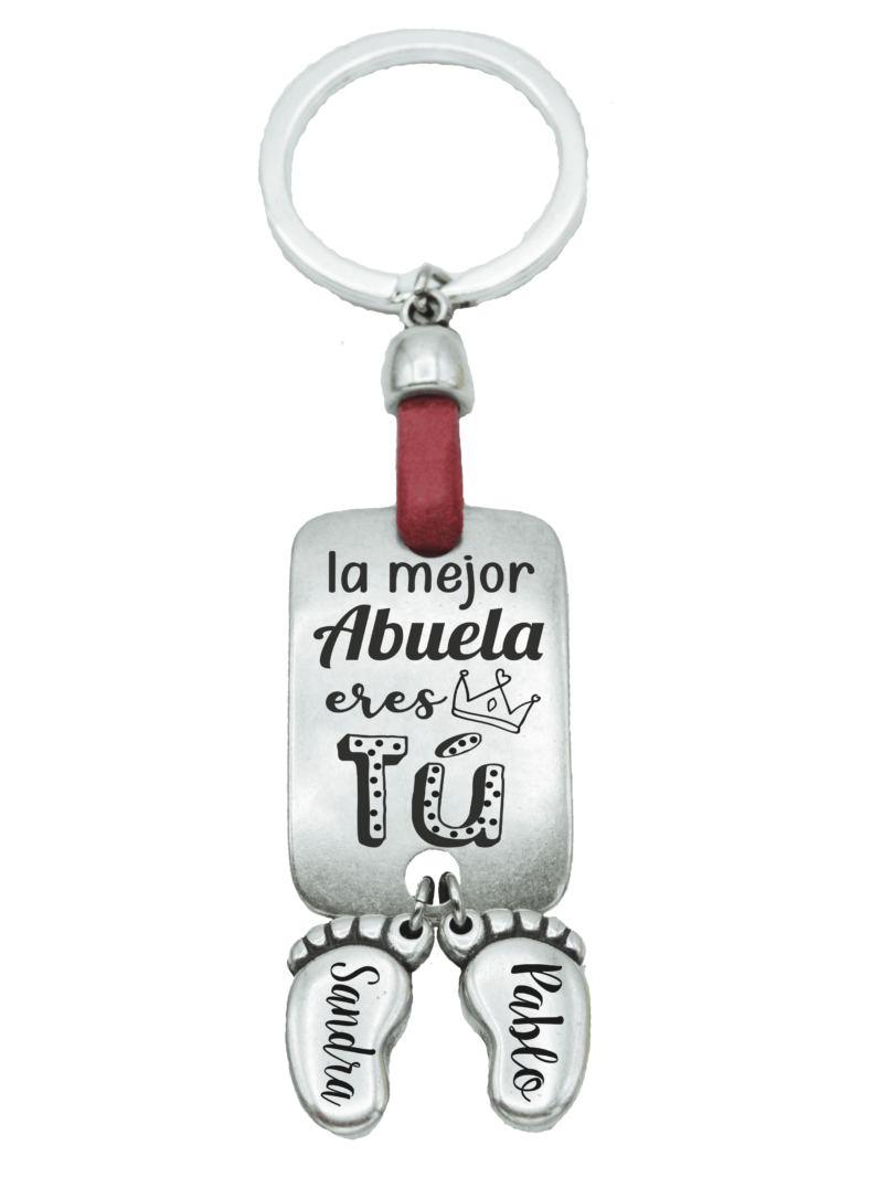 Llavero Abuela Mamá Pies