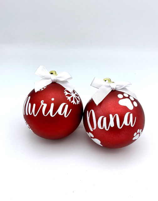 Bola de Navidad Roja - Imagen 5