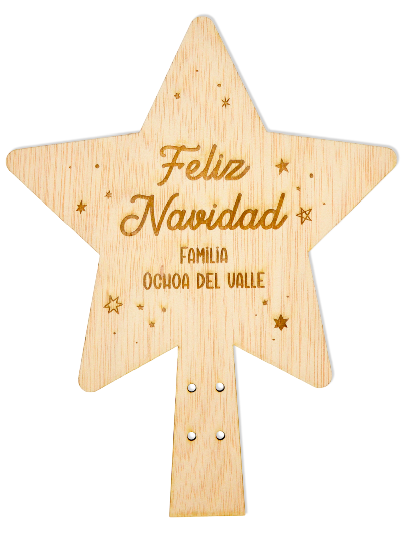 Estrella Árbol Madera