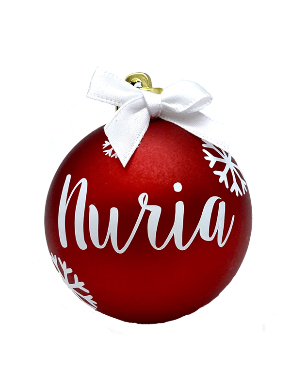 Bola de Navidad Roja