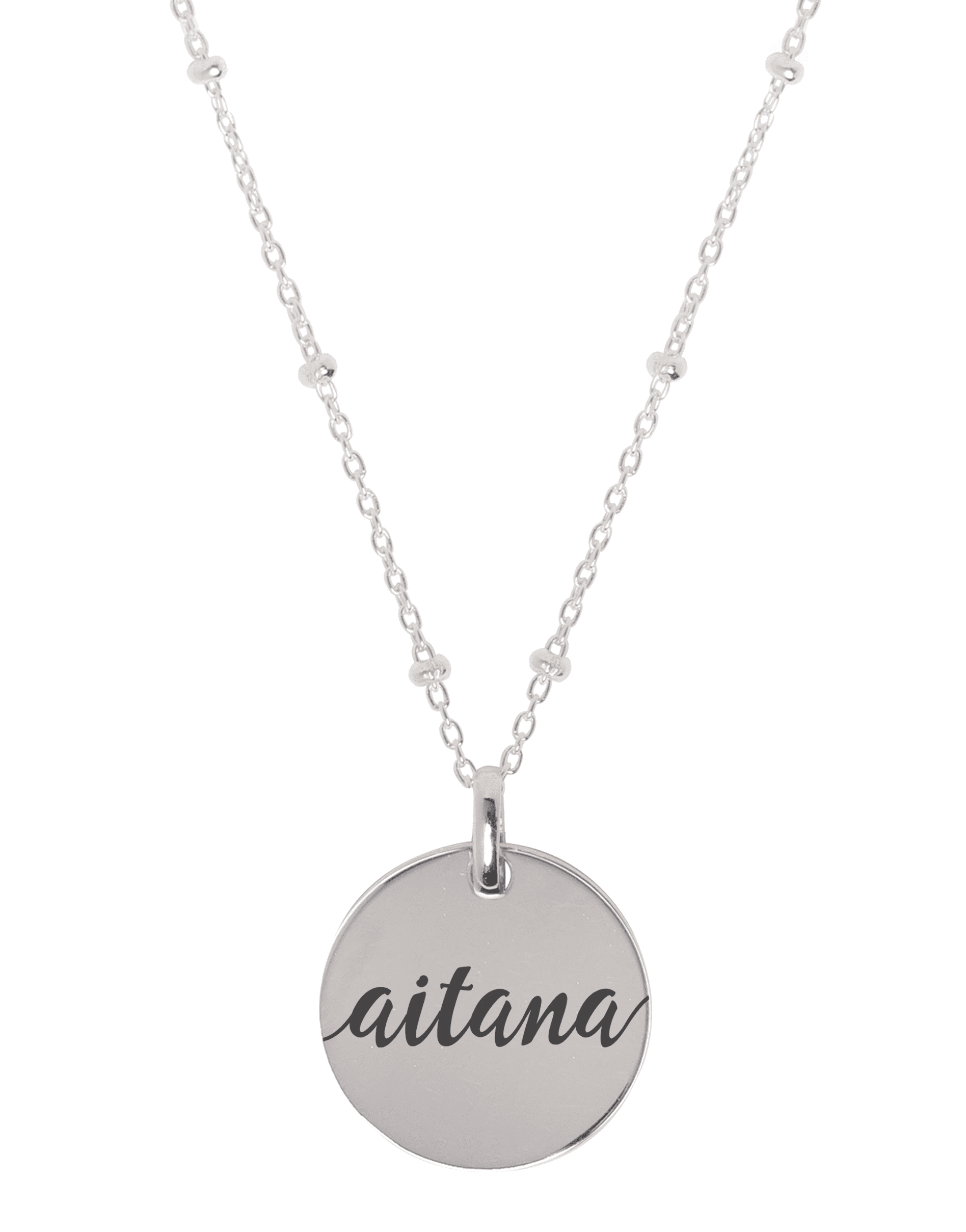 Colgante Personalizado Plata