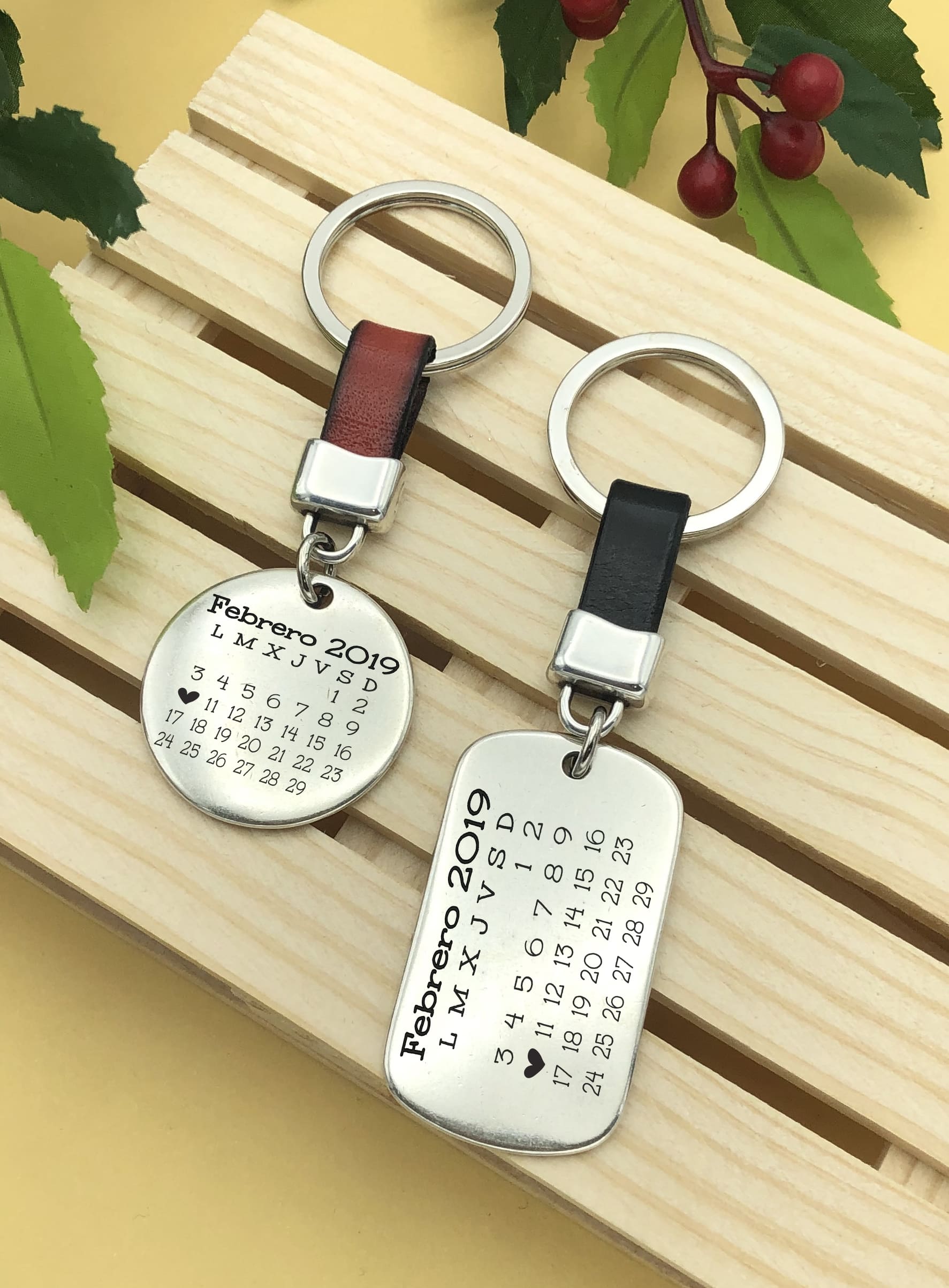 Pack Llaveros Calendario - Imagen 2