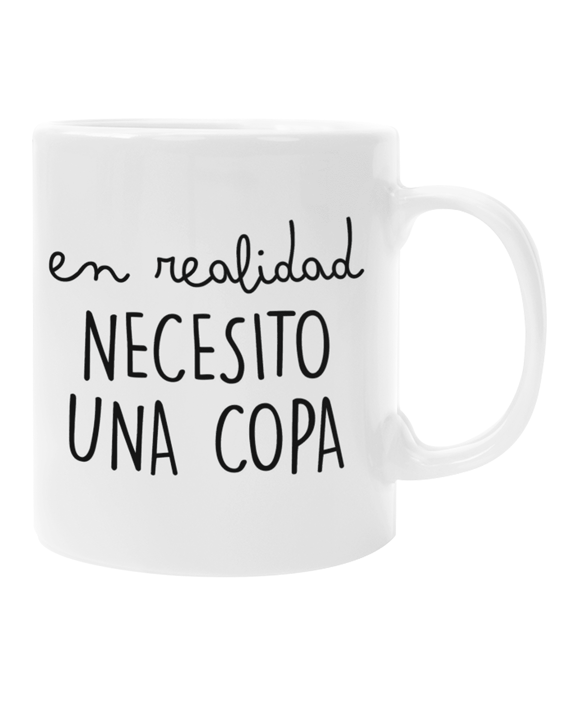 Taza Necesito Una Copa