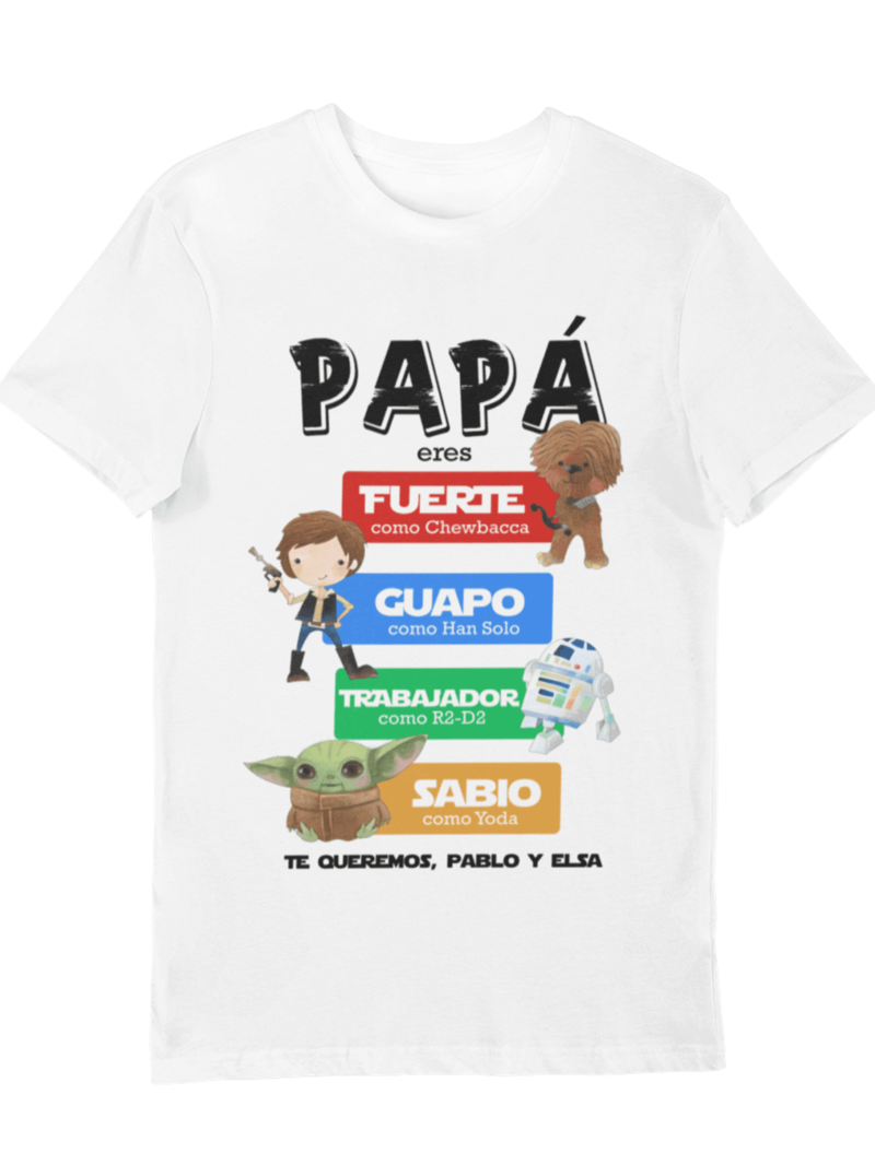 Camiseta Papá Star Wars