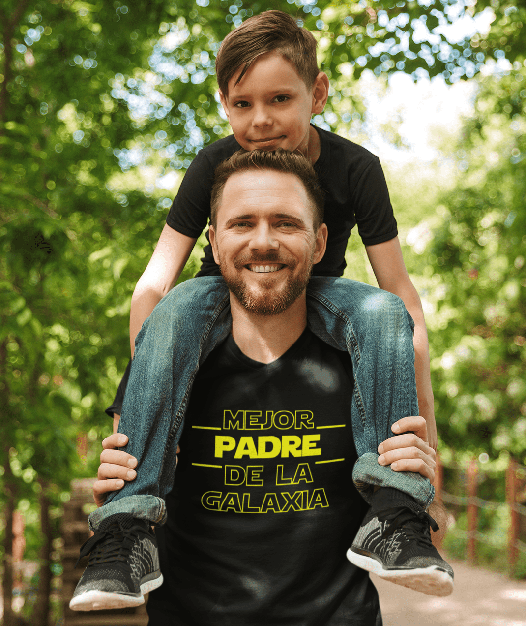 Camiseta Mejor Padre Galaxia - Imagen 2