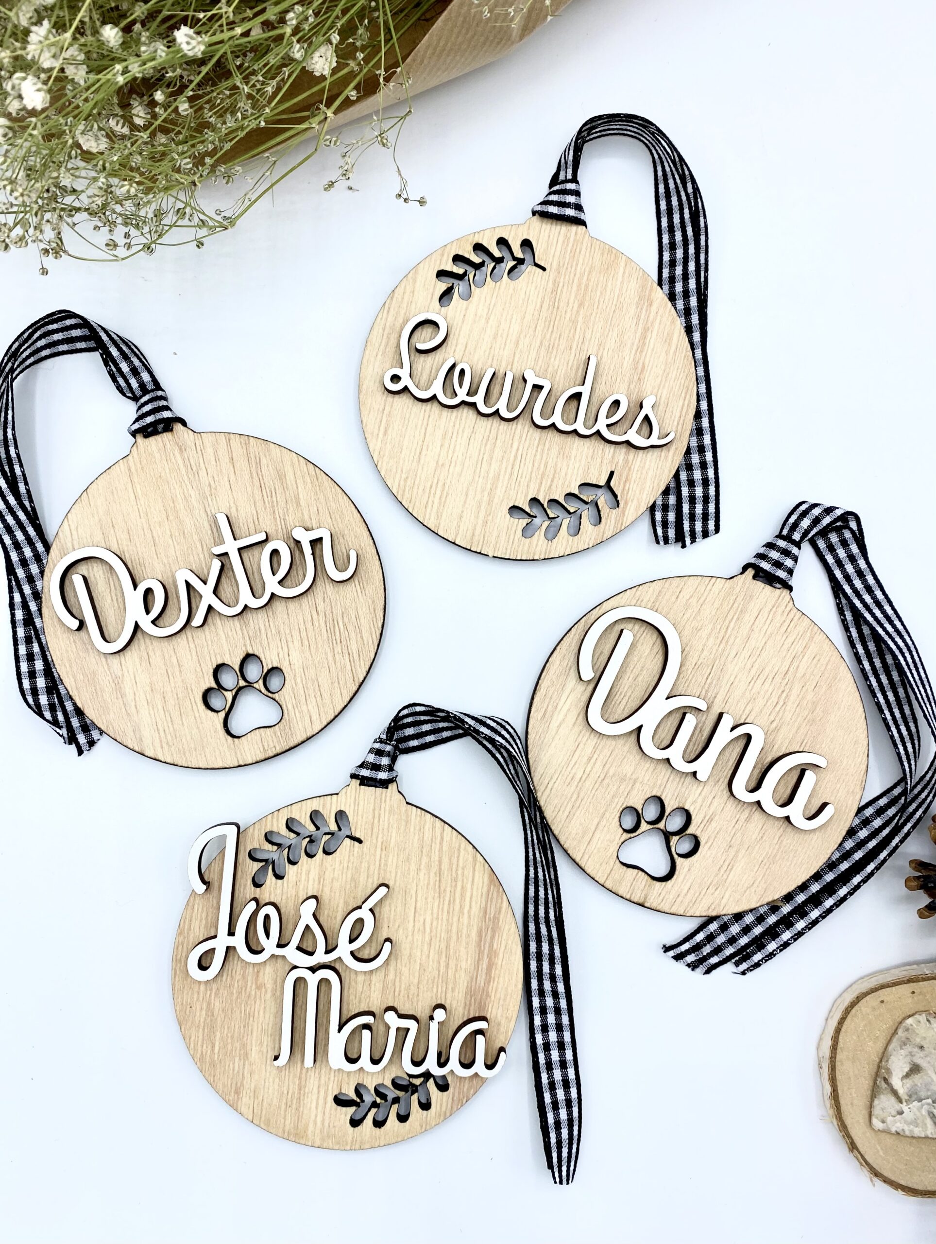 Bola de Navidad Madera - Imagen 2