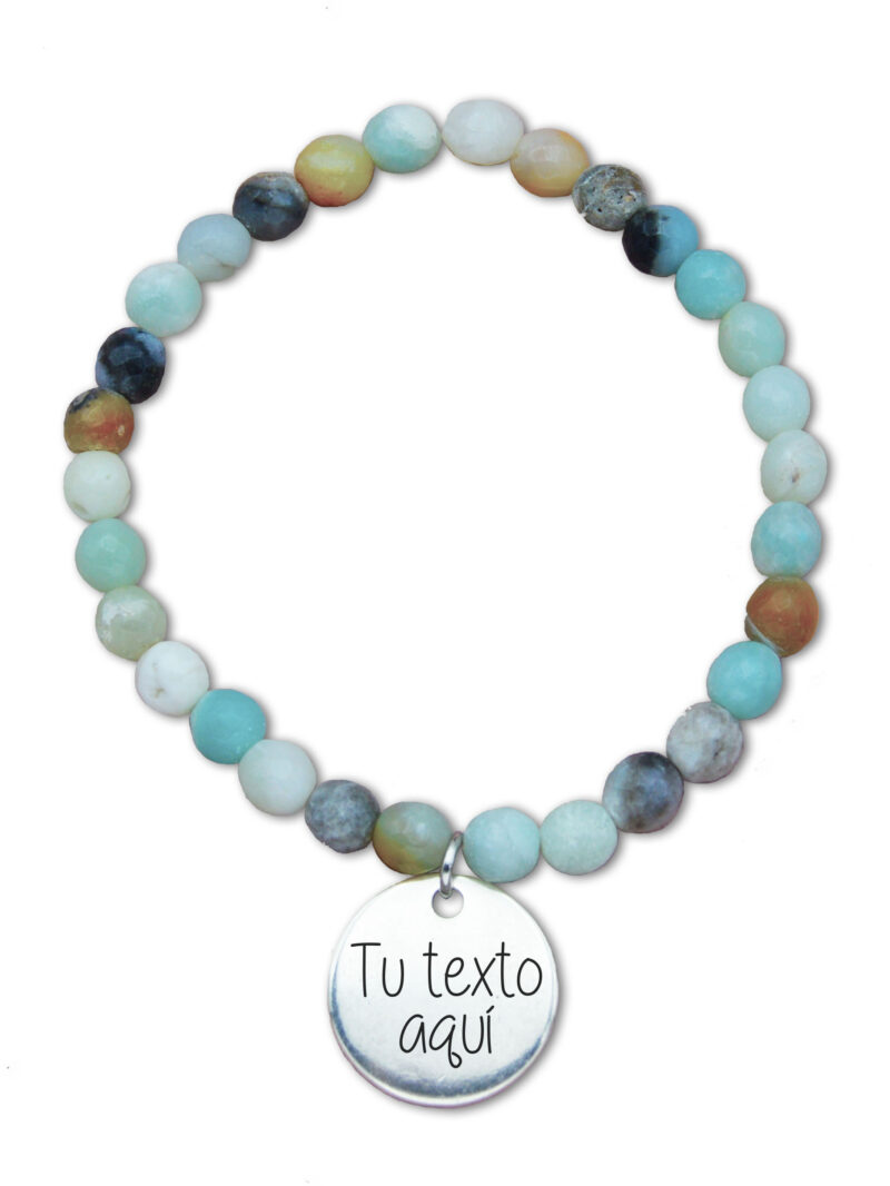 Pulsera Amazonita Personalizada