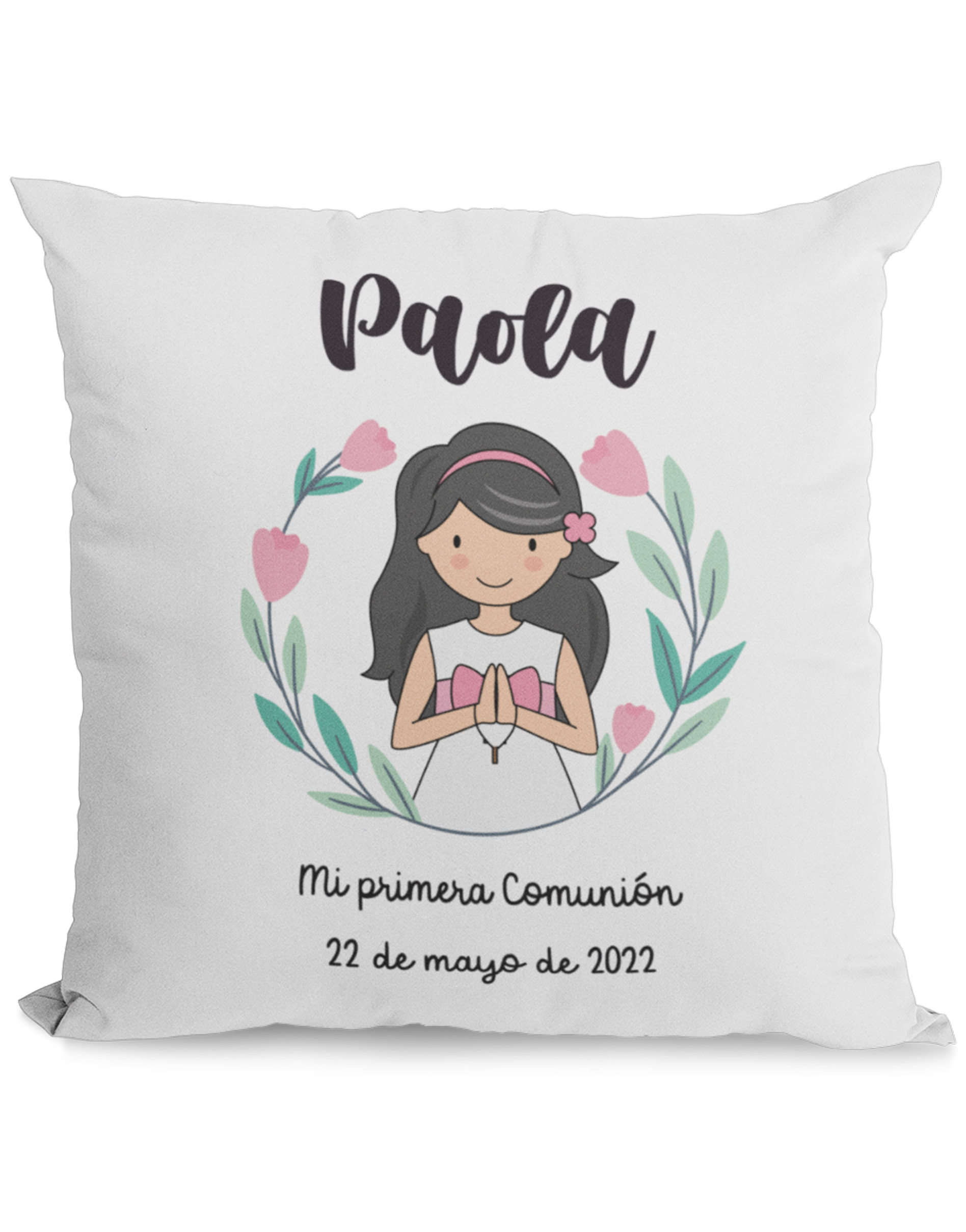Cojín Comunión Niña