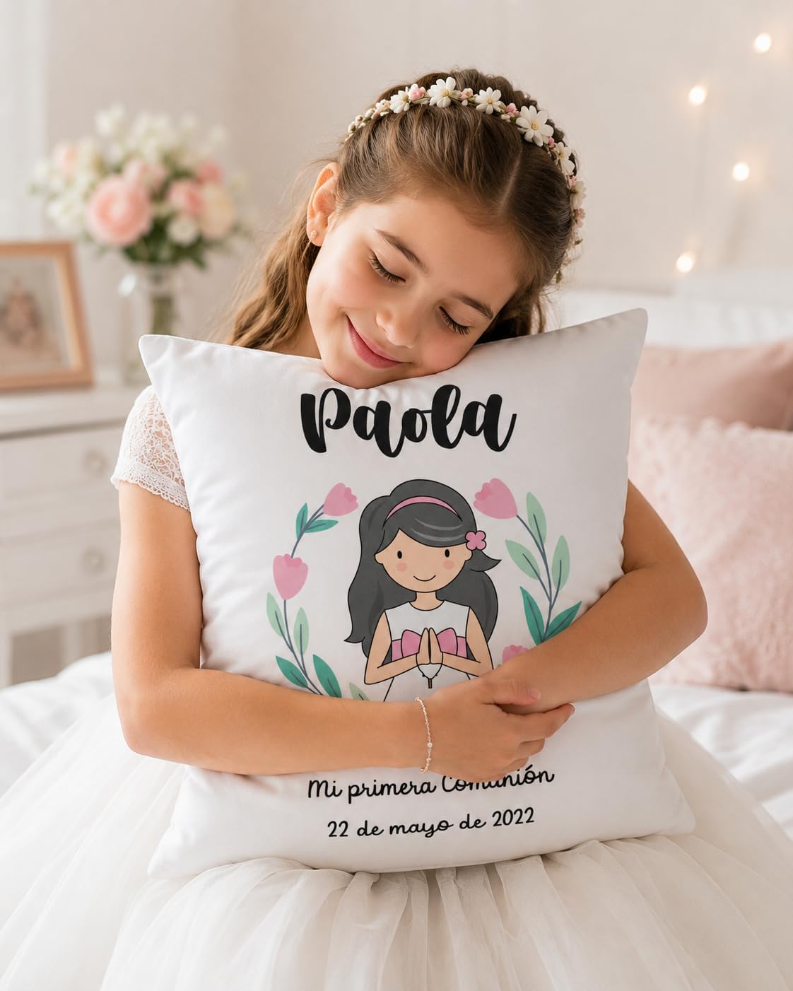Cojín Comunión Niña - Imagen 2