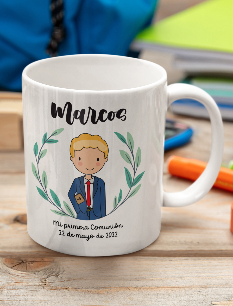 Taza Comunión Niño - Imagen 2