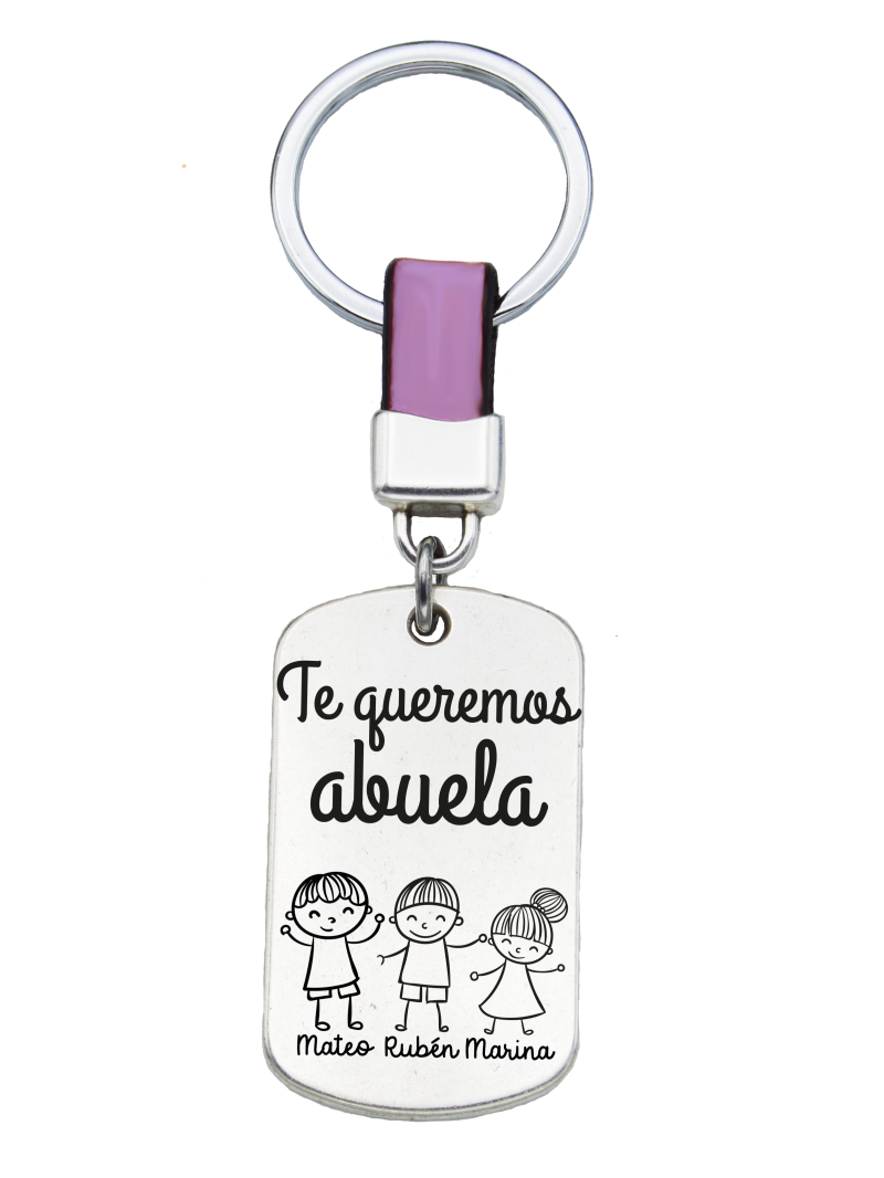 Llavero Te queremos Abuela