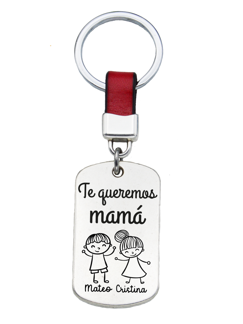 Llavero Te queremos Mamá