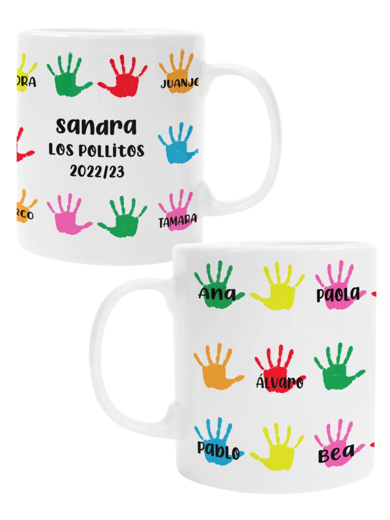 Taza Manos Profe