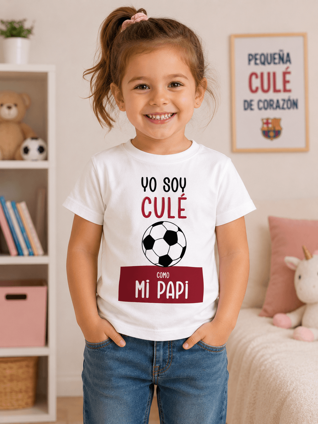 camiseta niño futbol personalizado