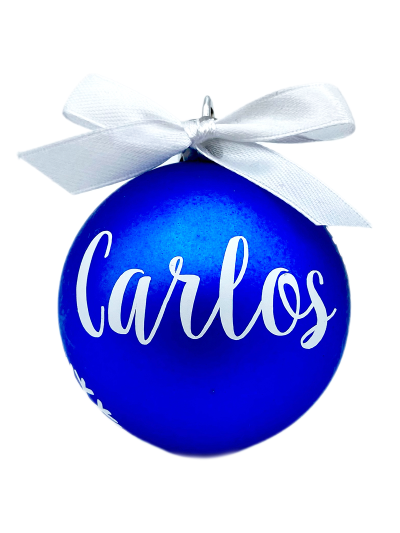 Bola de Navidad Azul