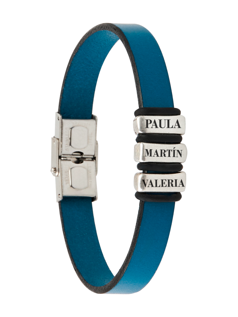 Pulsera Hombre Cuero Liso