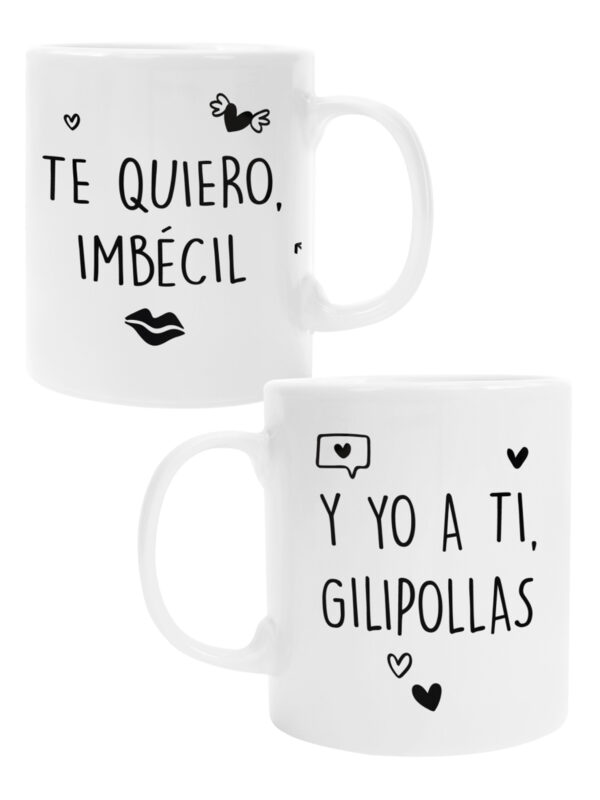 Pack Tazas Te Quiero