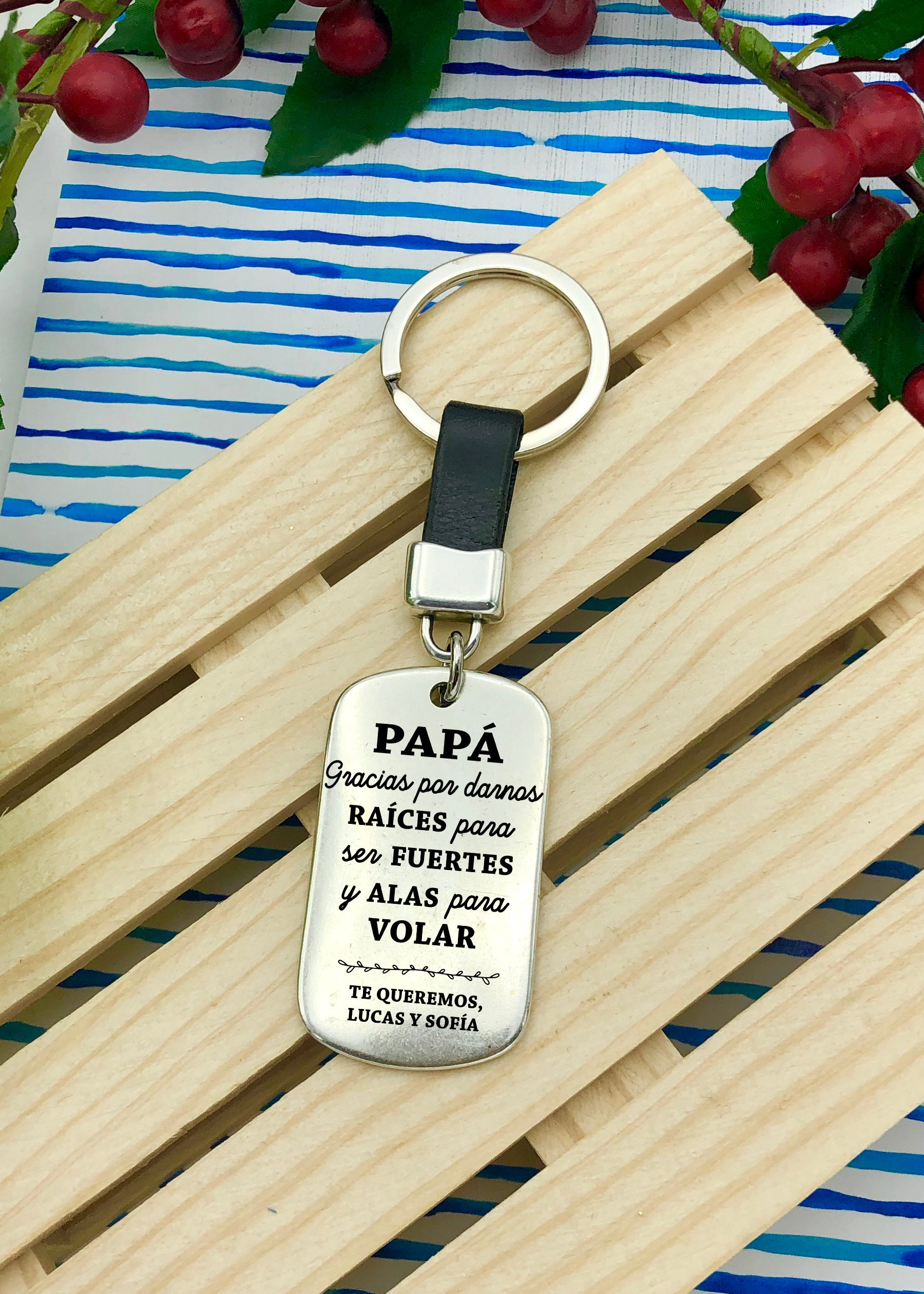 Llavero Gracias Papá - Imagen 2