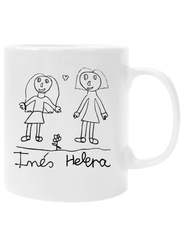 Taza Dibujo a Mano