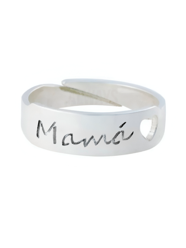 Anillo Mamá Plata