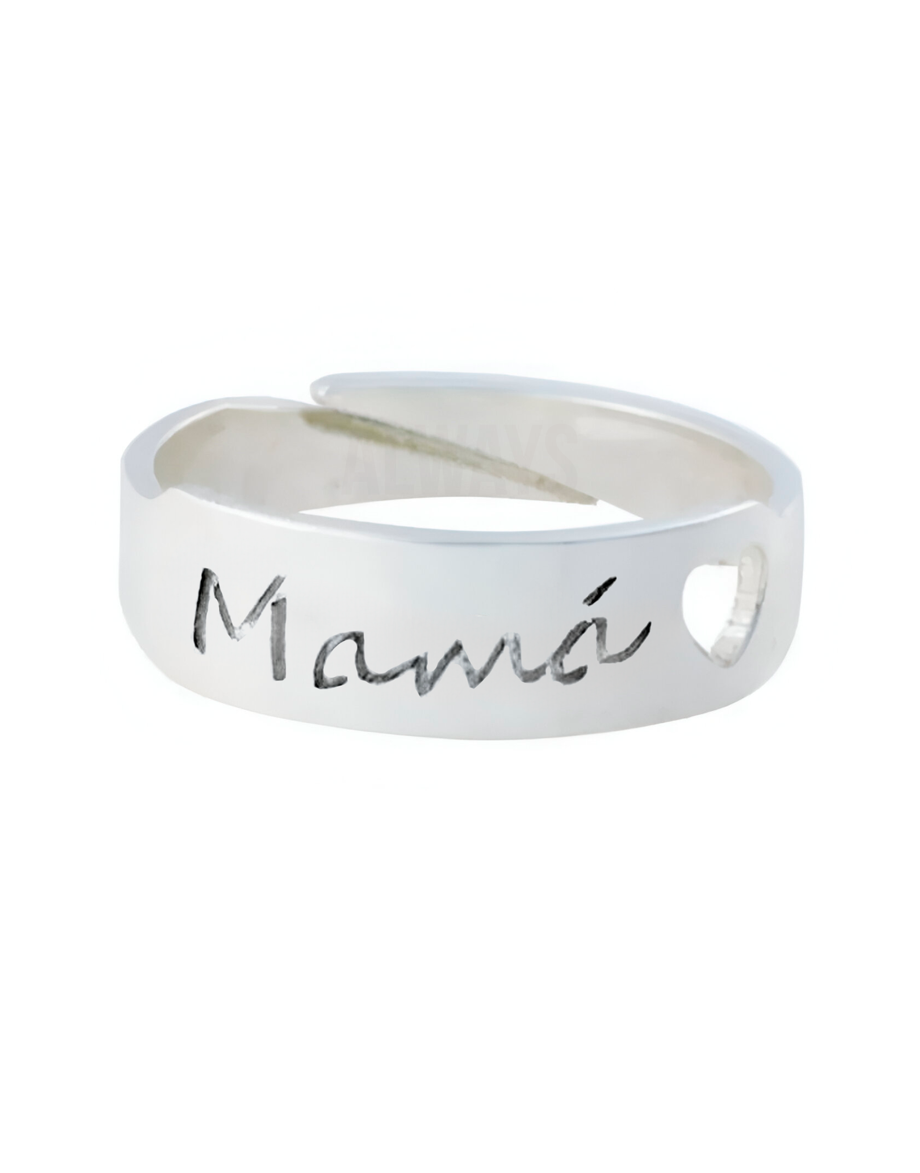 Anillo Mamá Plata