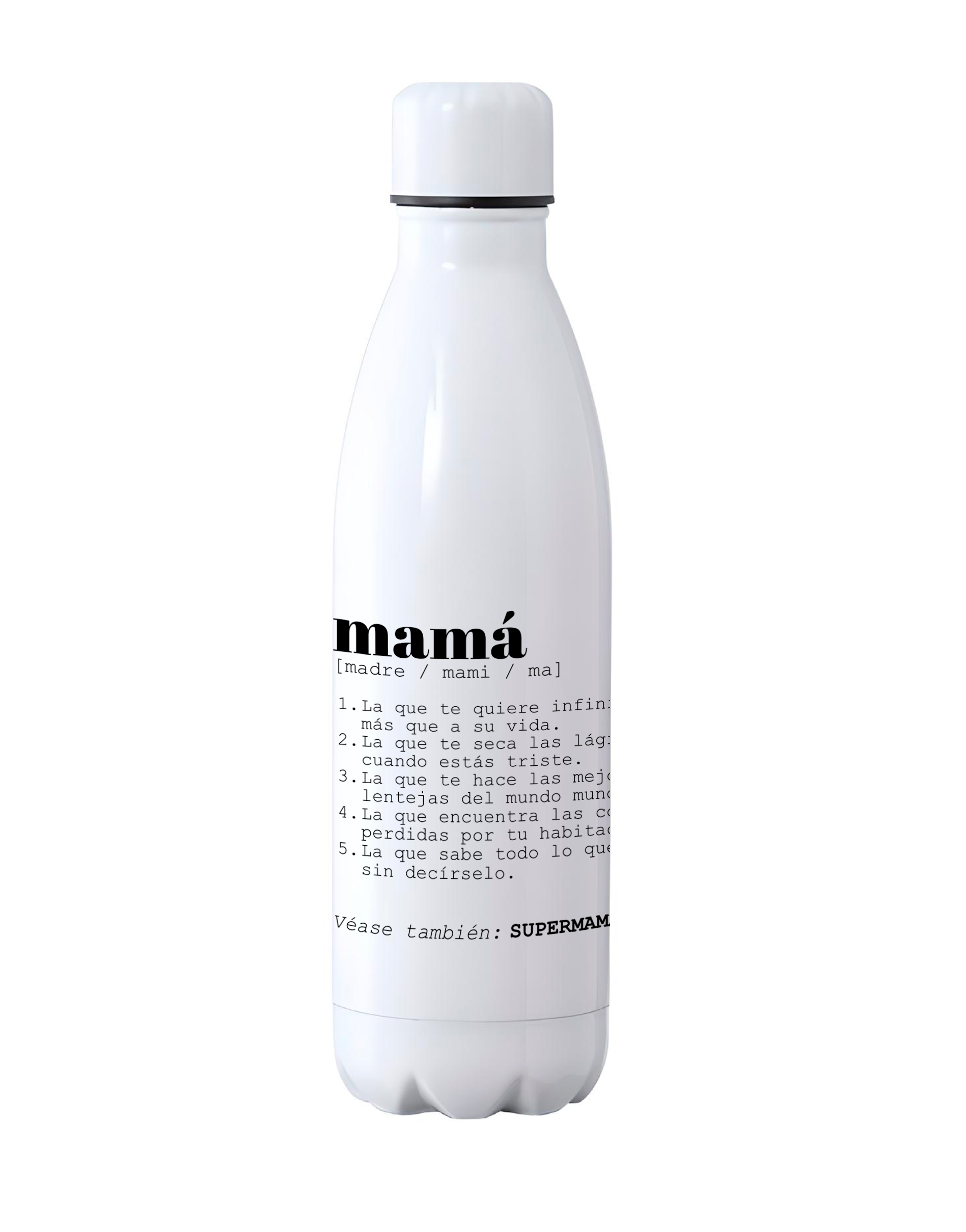 Botella Definición Mamá