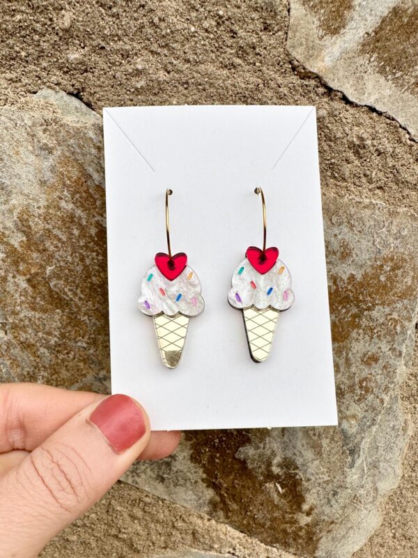 Pendientes Helado