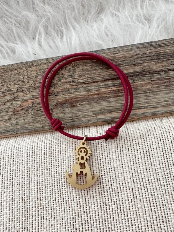 Pulsera Virgen Metacrilato