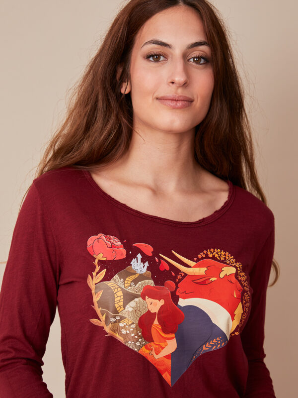 Camiseta Bella y Bestia